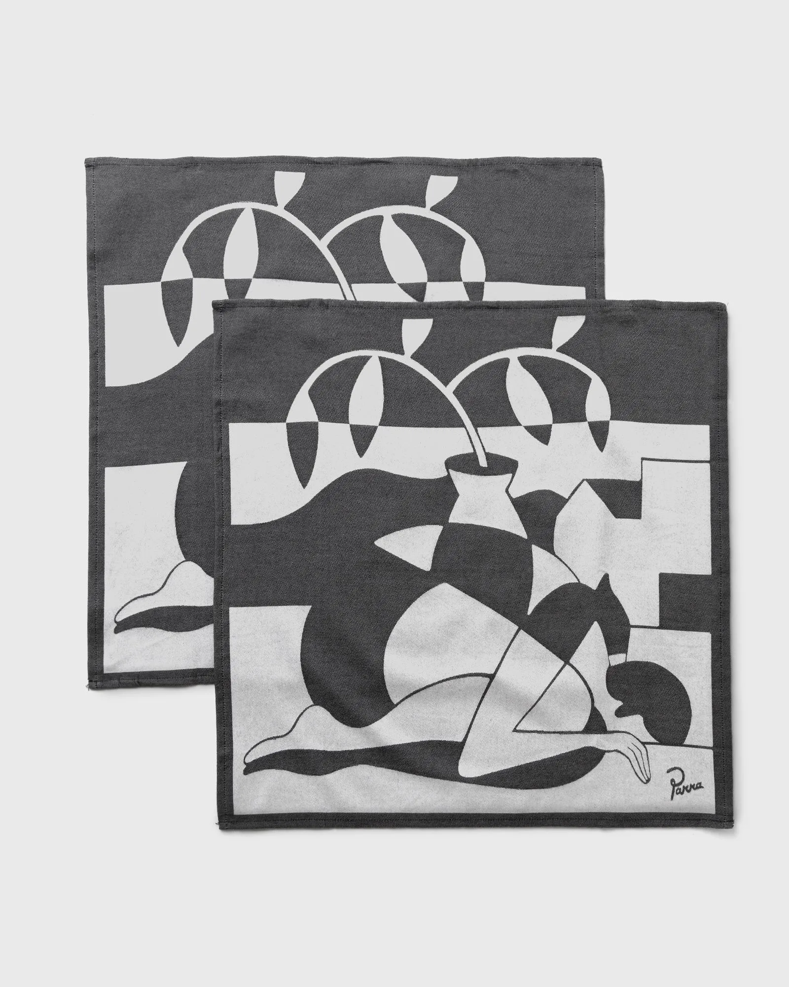By Parra Lost seeds kitchen towel