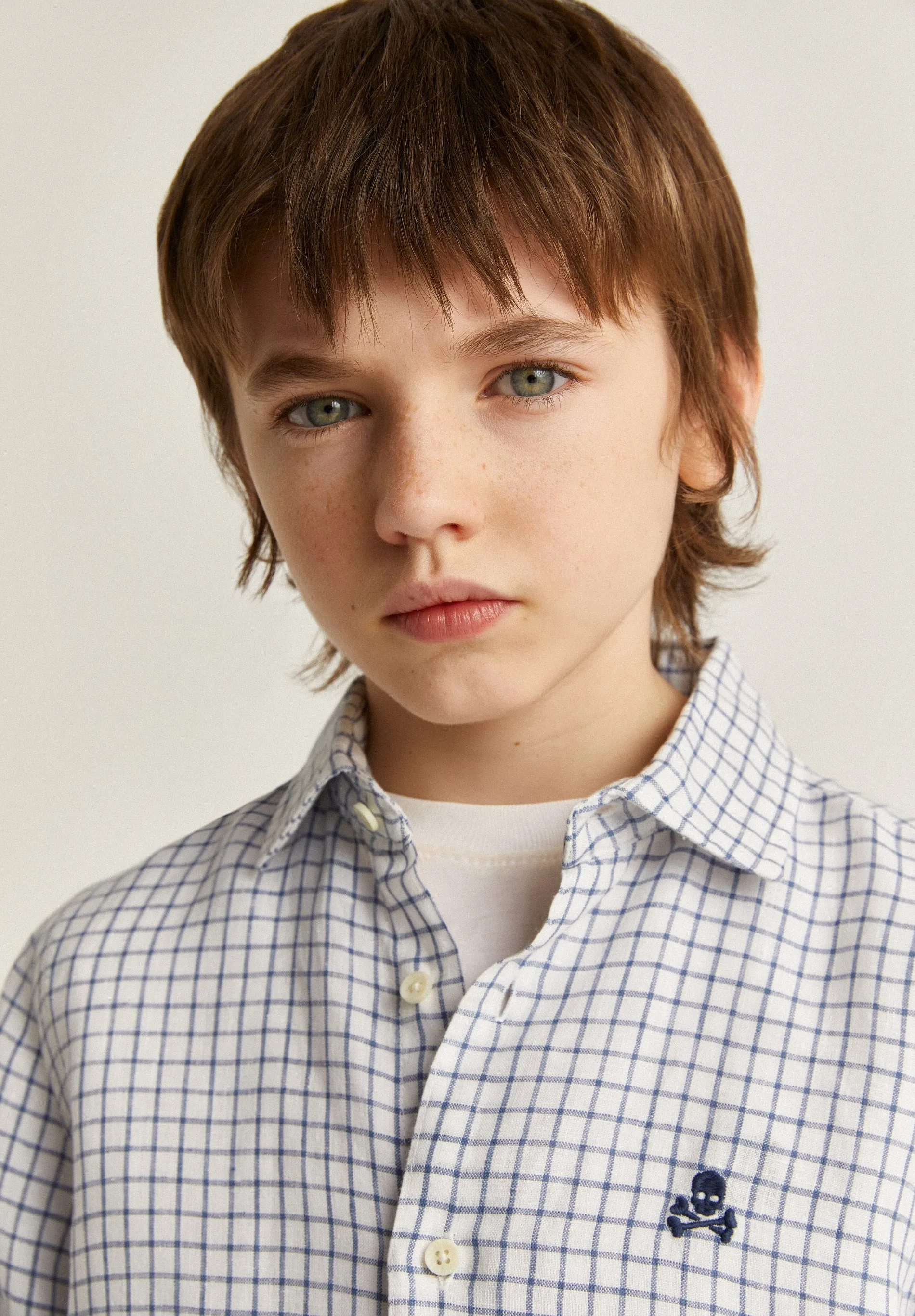 CAMISA LINO CUELLO CUTAWAY