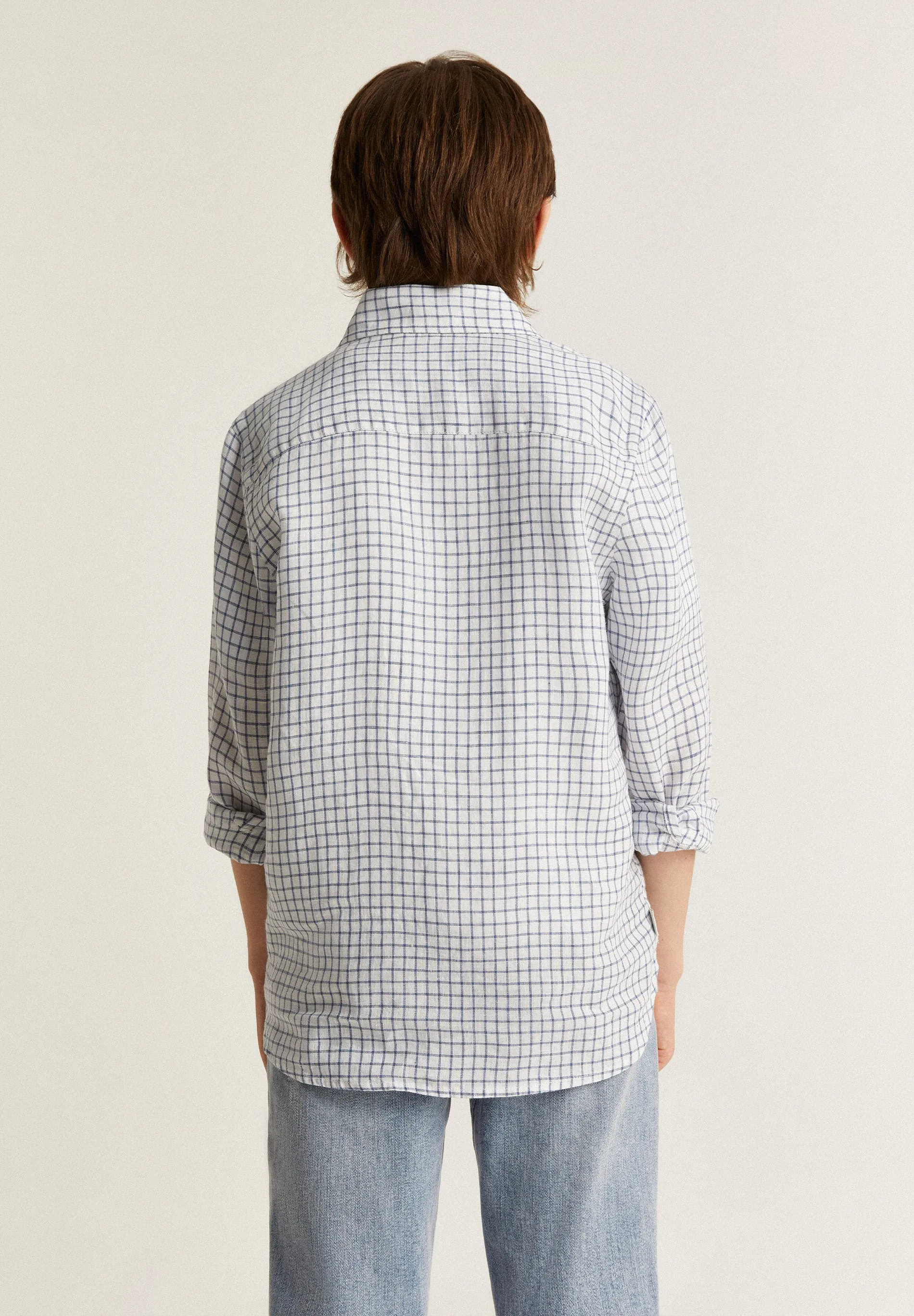 CAMISA LINO CUELLO CUTAWAY