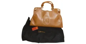 Cartier Bolsos de mano Caramelo 