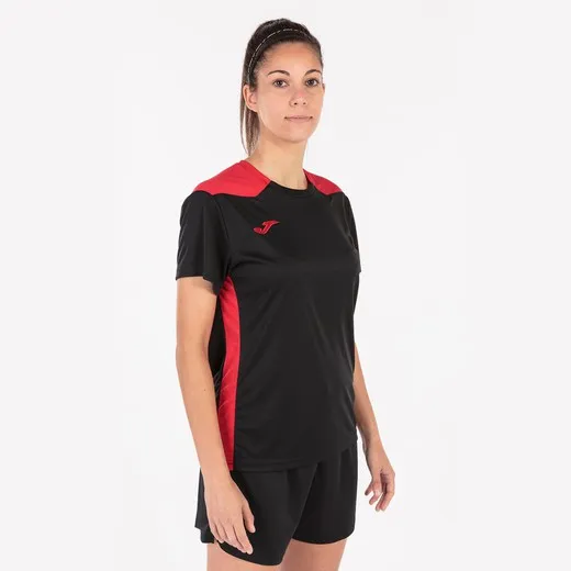Championship Vi Short Sleeve T-Shirt Black Red