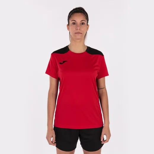 Championship Vi Short Sleeve T-Shirt Red Black
