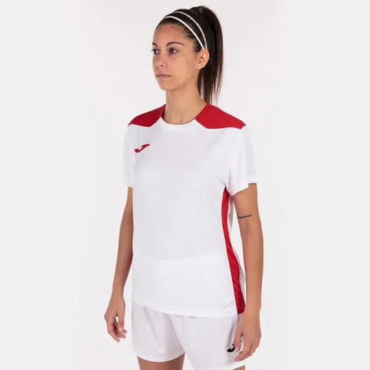 Championship Vi Short Sleeve T-Shirt White Red