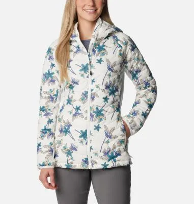 Chaqueta híbrida con capucha Powder Pass™ para mujer