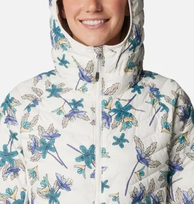 Chaqueta híbrida con capucha Powder Pass™ para mujer