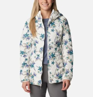 Chaqueta híbrida con capucha Powder Pass™ para mujer