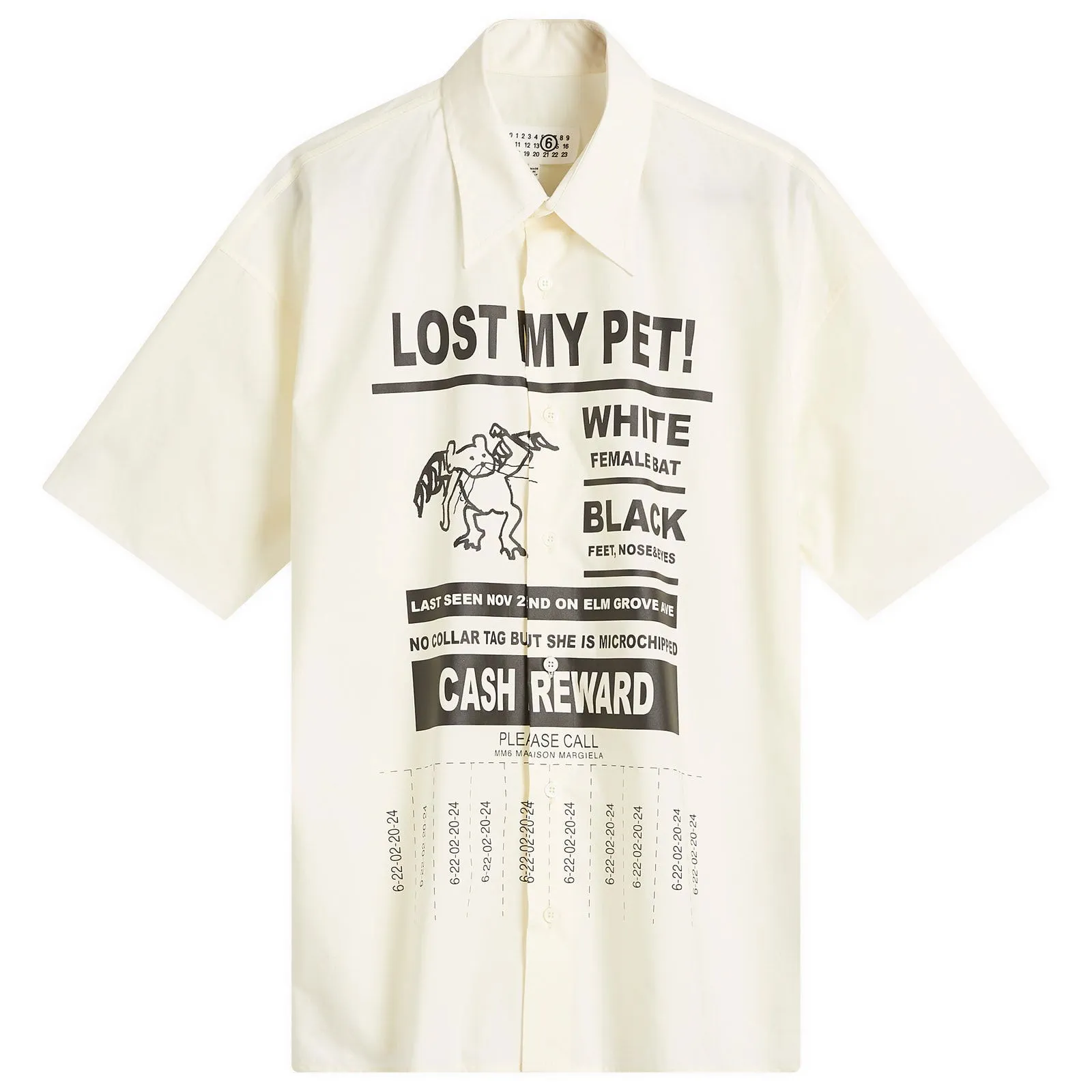 Maison Margiela Lost My Pet Vacation Shirt