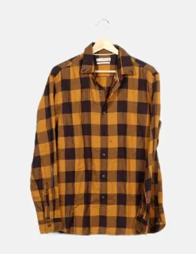 Mango Camisa cuadros regular fit