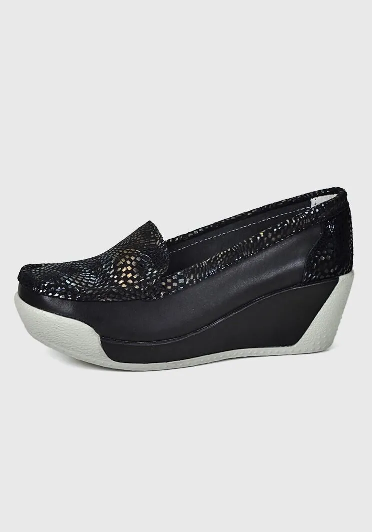 Mocasín Cuero Sayen Negro
