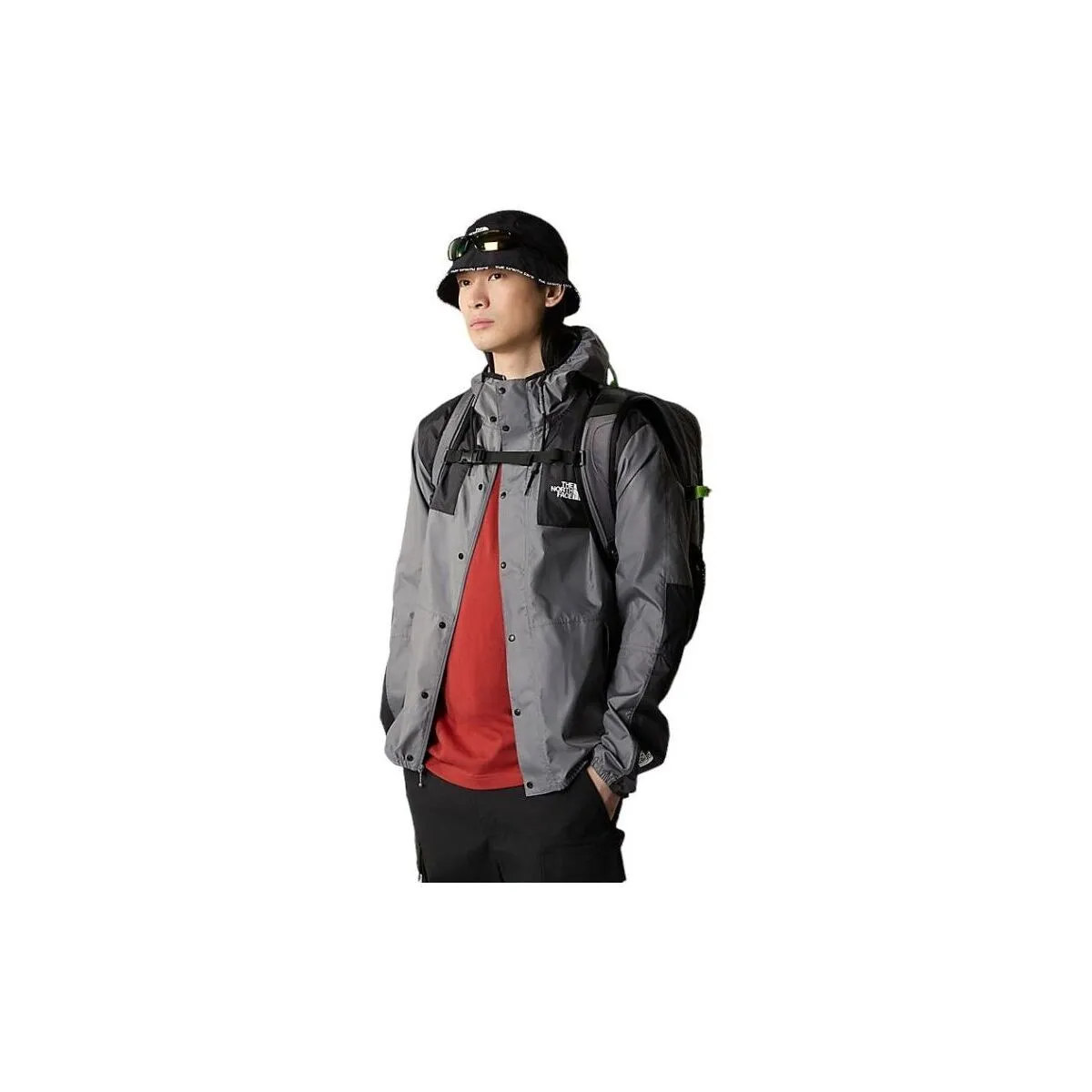 Mochila Borealis Classic Smoked Pearl/Safety Green