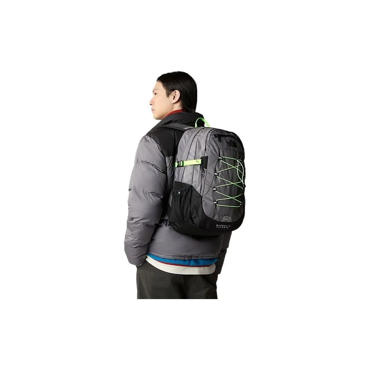 Mochila Borealis Classic Smoked Pearl/Safety Green