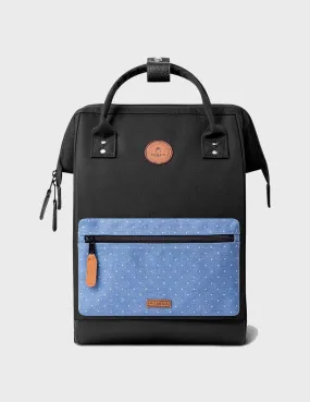 Mochila Cabaia Berlin Medium negra para hombre y mujer