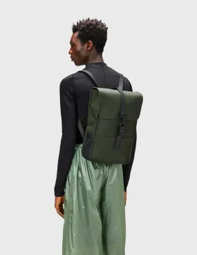 Mochila Rains Back Pack Mini verde para hombre y mujer