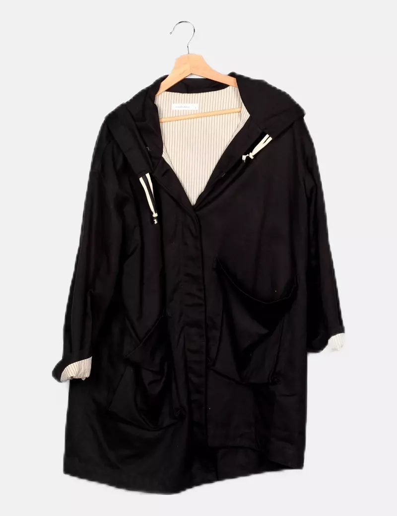 Moskiddos Parka azul capucha