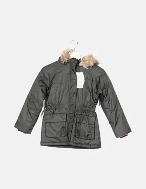 Name it Parka verde capucha