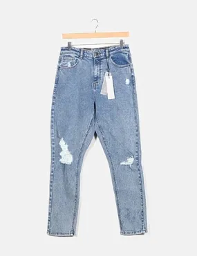 Noisy May Jeans efecto desgastado detalle ripped