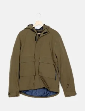 ONLY & SONS Parka verde con capucha