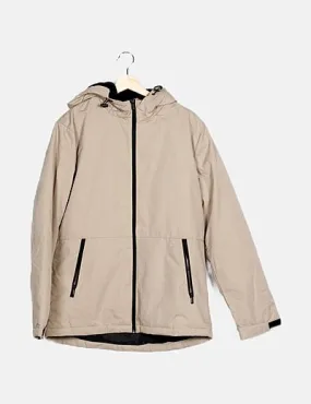 Primark Parka beige con capucha