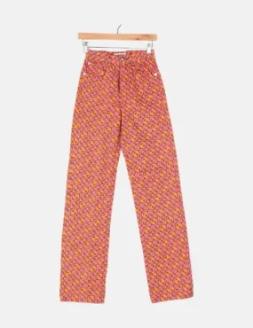Pull&Bear Jeans denim estampado