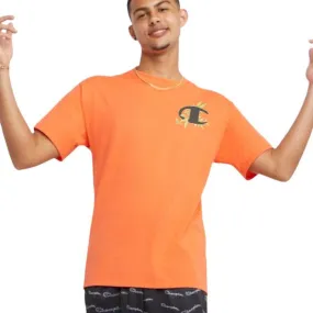Remera Champion Heritage Short Sleeve Naranja