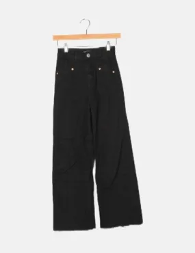 SHEIN Jeans denim wide leg negro