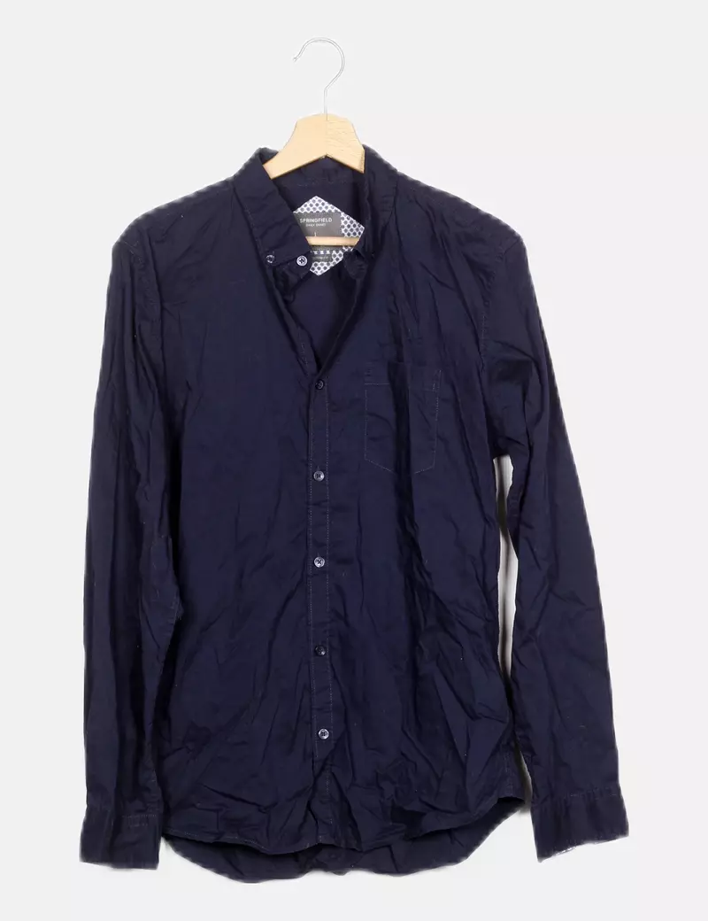 Springfield Camisa azul básica