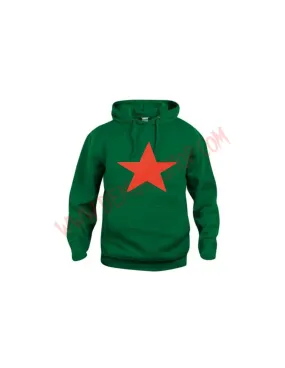 Sudadera Estrella Roja (Verde)