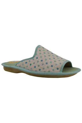 Zapatillas Cosdam Biorelax 4082 Bianca Topos Cian