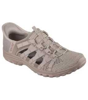 ZAPATILLAS SLIP INS TAUPE SKECHERS REGGAE FEST 2.0 - NEAP
